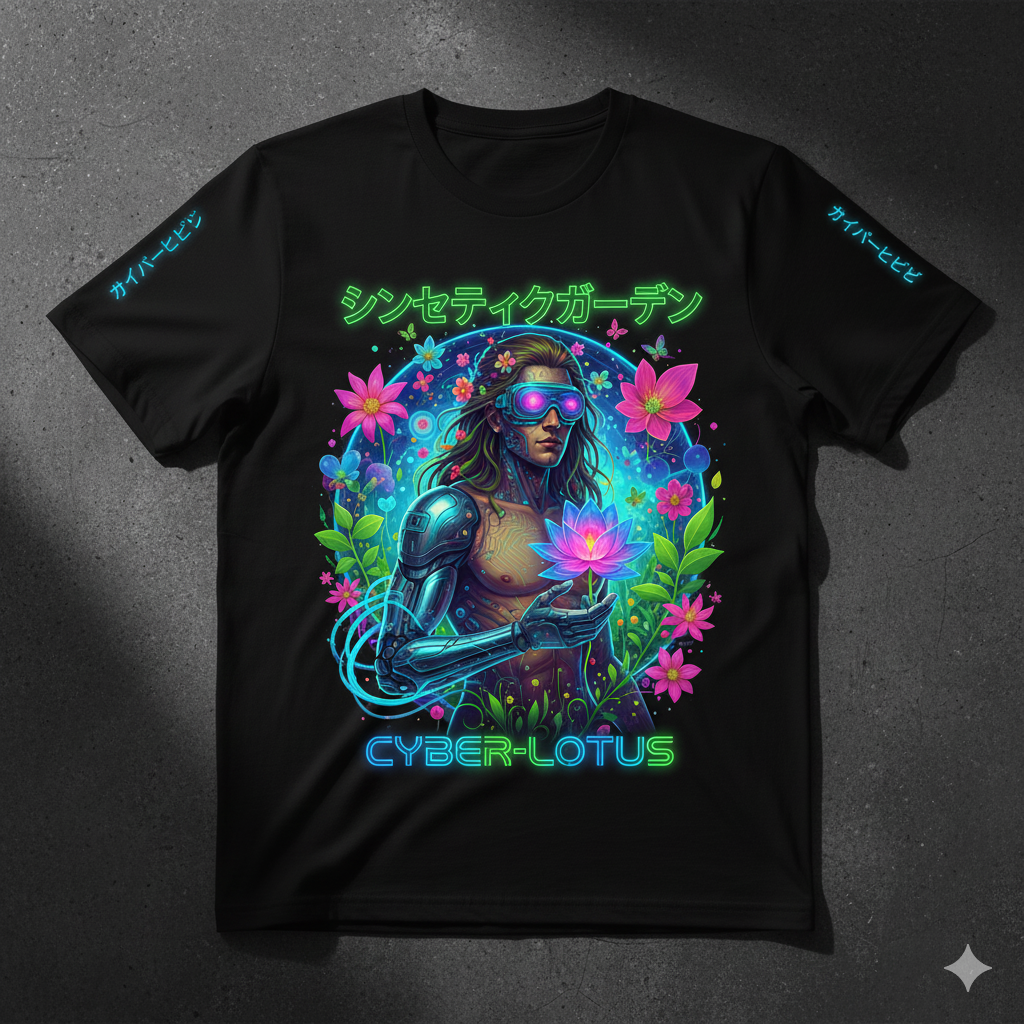 Cyber-Lotus T-shirt